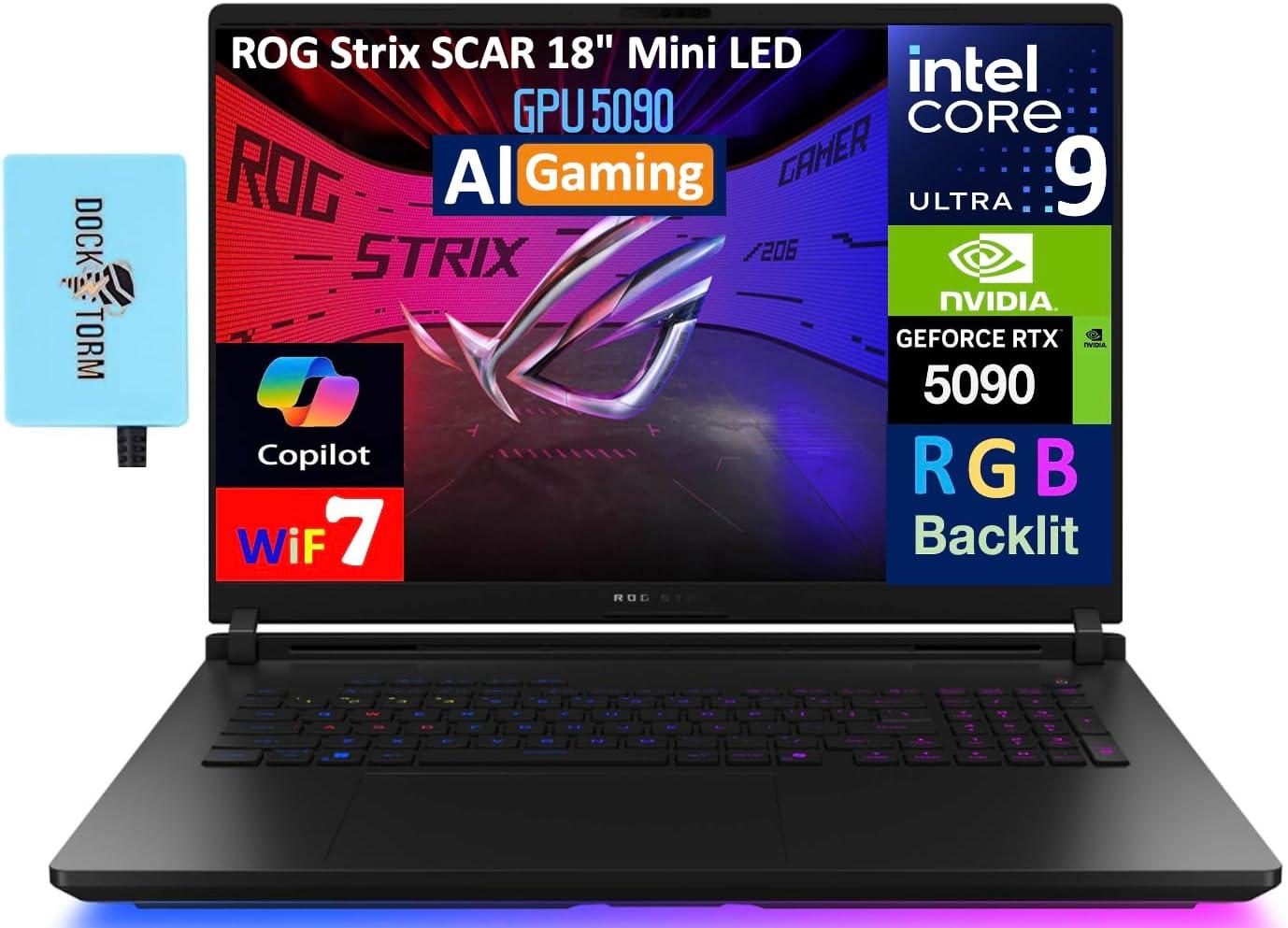 KI-Workstation ROG Strix Scar 18 - Bottleneck lösen, hohes TGP/TDP