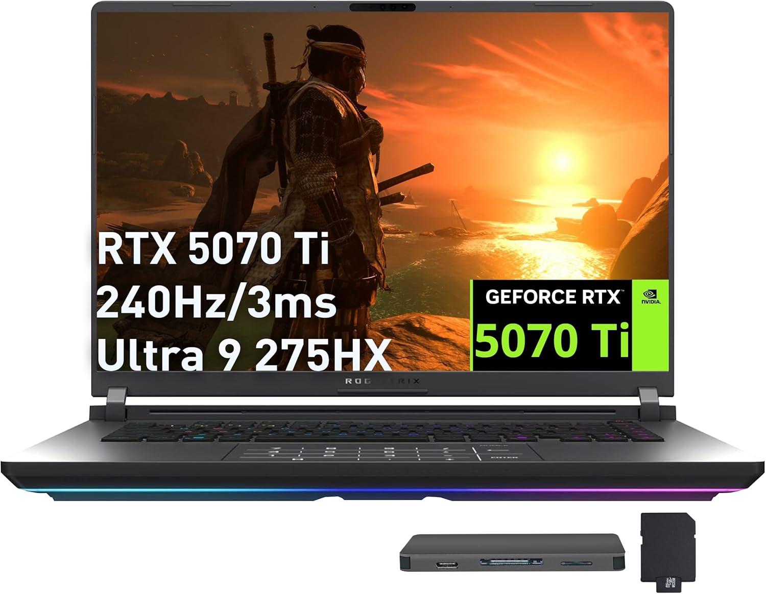 ROG Strix G16 - KI-Workstation für KI/3D/Ingenieure, mit hohem TGP/TDP