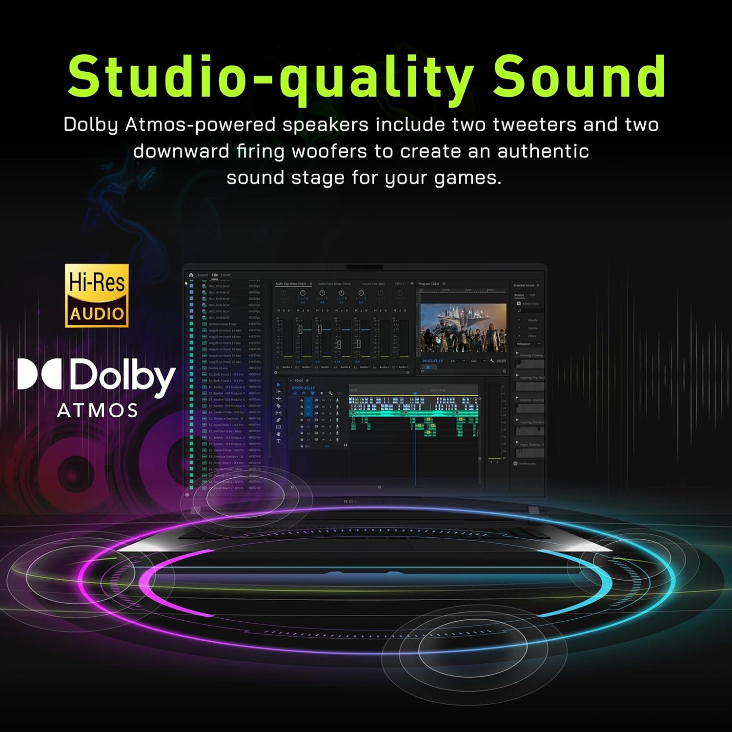 ROG Strix G16 - KI-Workstation für KI/3D/Ingenieure, mit hohem TGP/TDP